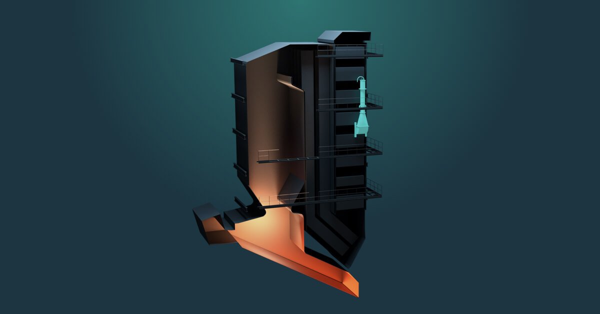 Infrasound cleaning illustration
