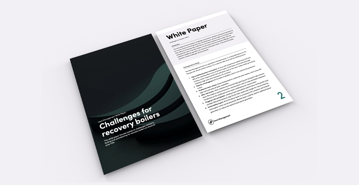 Challenges for recovery boilers