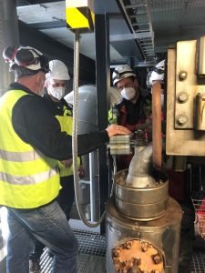 Zellstoff Pöls – The team. Photo taken by Heat Management.